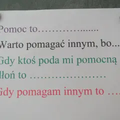 Czy warto pomagać innym? Argumenty i przykłady do rozprawki