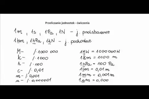 Co to są przedrostki w fizyce i jak ułatwiają zrozumienie jednostek?