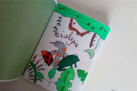Jak ozdobić zeszyt do biologii, by uczyć się z przyjemnością i stylem