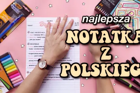 Jak podpisać zeszyt do polskiego, aby był estetyczny i funkcjonalny