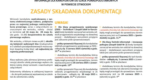 Kiedy jest rekrutacja do szkół średnich? Poznaj ważne terminy i zasady