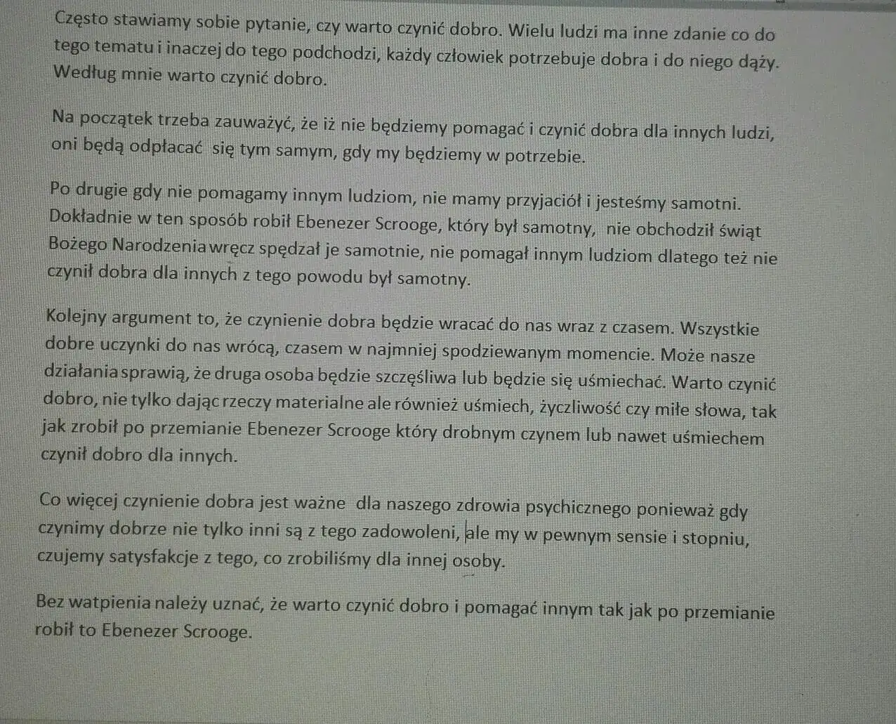 Zdjęcie Napisz rozprawkę w której rozważysz czy warto pomagać innym – argumenty i przykłady