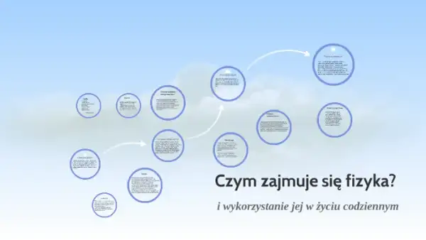 Czym zajmuje się fizyka? Kluczowe pojęcia i ich zastosowania w prezentacji